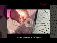 ตลับลูกปืนเม็ดกลมร่องลึกเซรามิก 6201 ZrO2