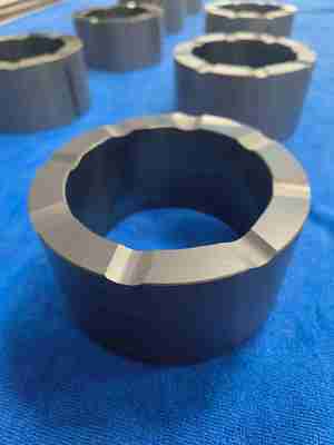 Customized Pressureless Sintered Silicon Carbide Sliding Bearing