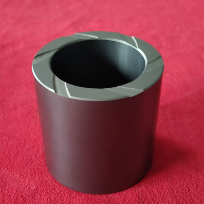 Customized Size Silicon Carbide Sliding Bearing With 1650℃ Max Temperature And Corrosion Resistance For Pumps